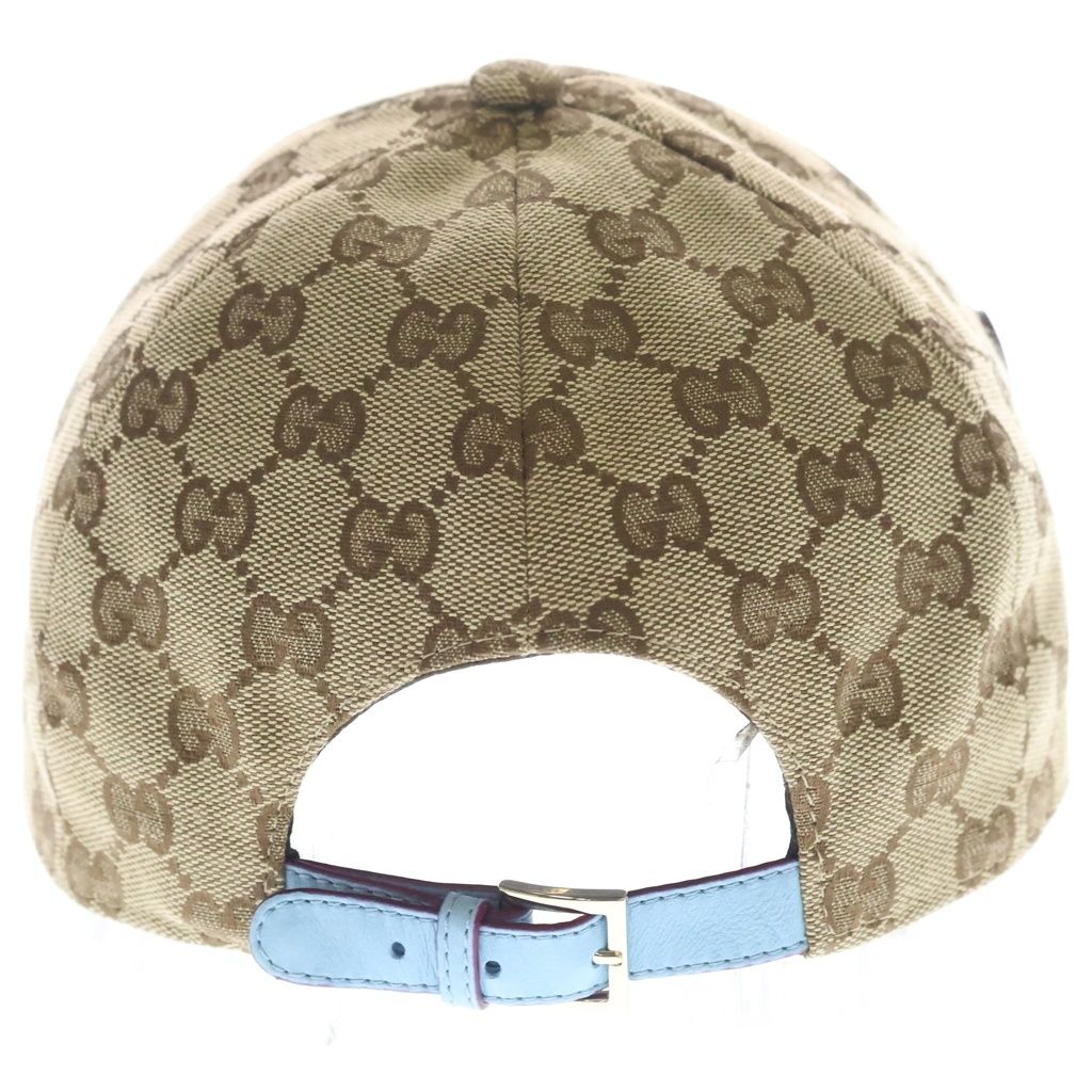 Gucci Yuko Higuchi GG Canvas Baseball Cap Beige Blue — view 2