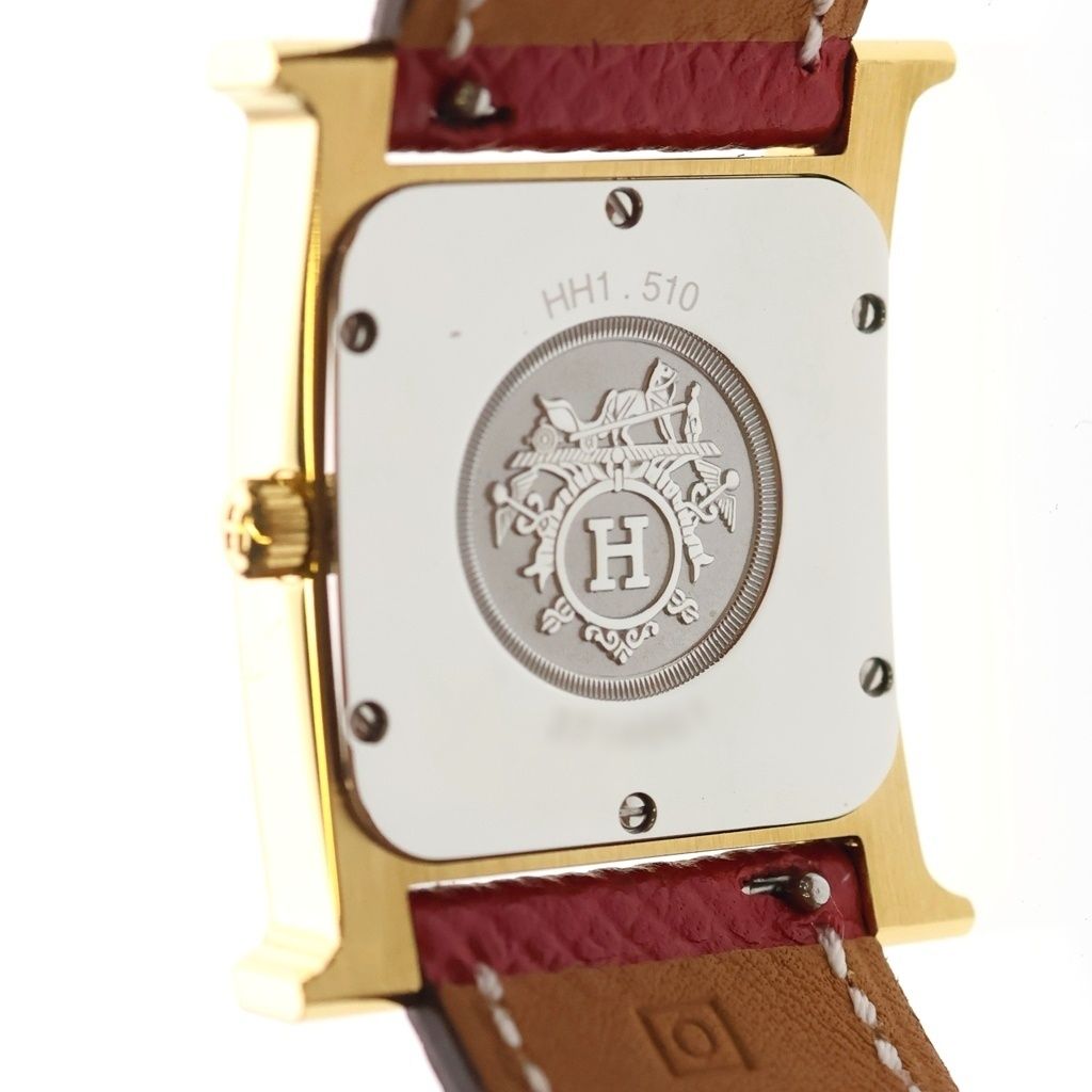 Hermes Watch MM Quartz White Dial — view 5