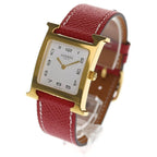 Hermes Watch MM Quartz White Dial — view 4