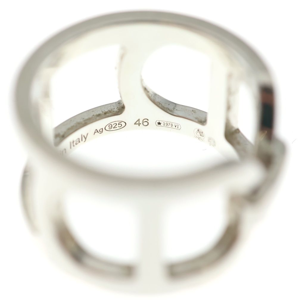 Hermes Chaine D'ancre MM Ring Silver — view 6