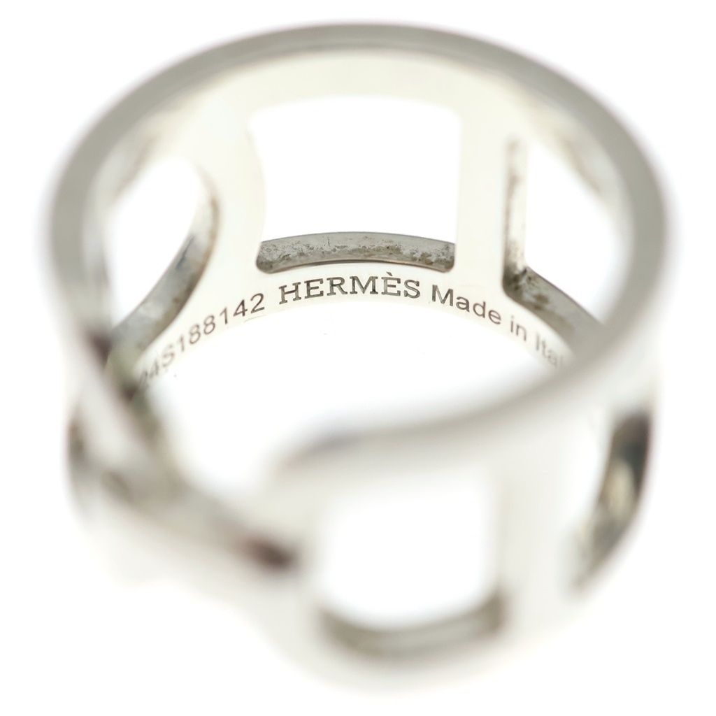 Hermes Chaine D'ancre MM Ring Silver — view 5