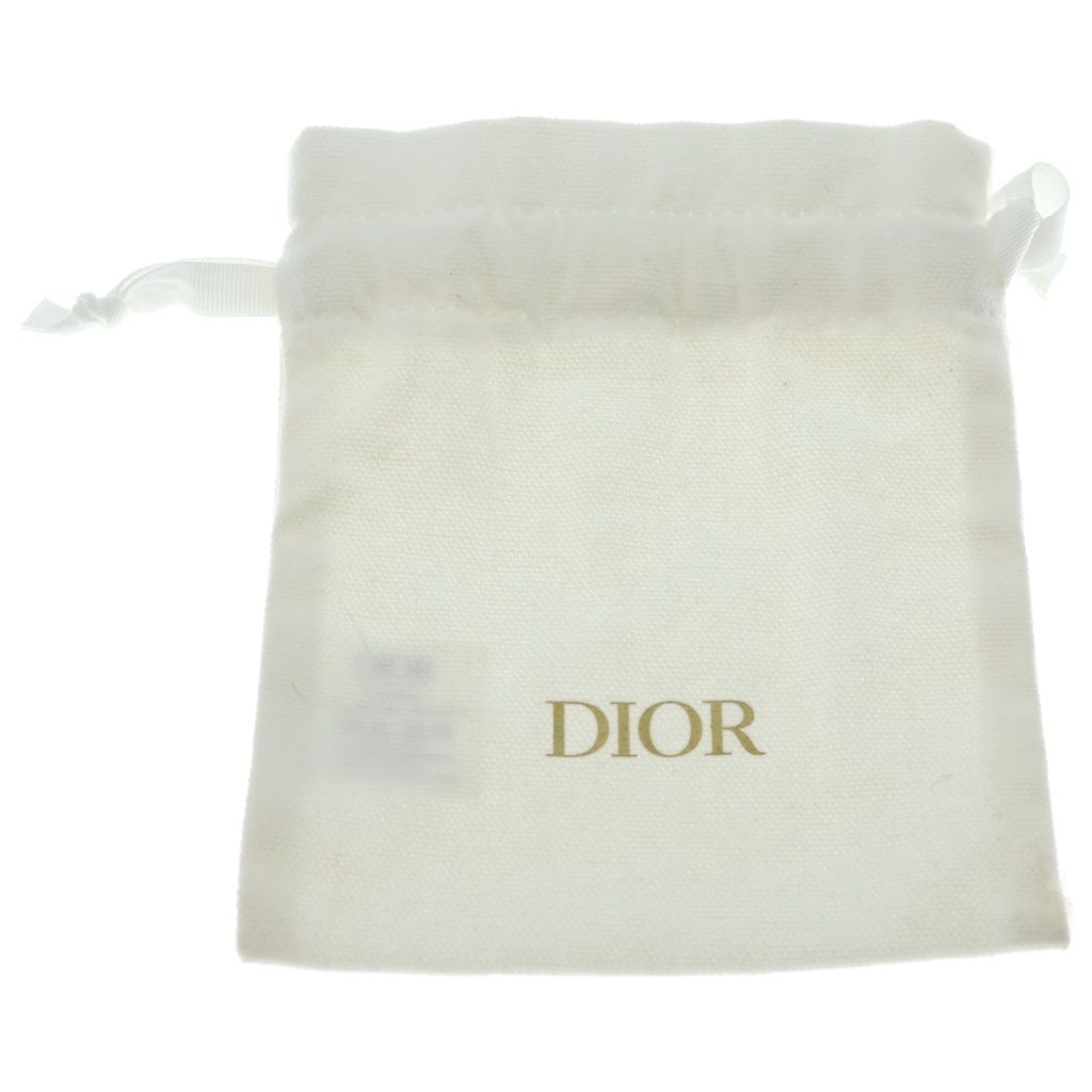 Dior CD Logo Pearl Double Strand Necklace Gold — view 6