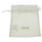 Dior CD Logo Pearl Double Strand Necklace Gold — view 6