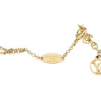Louis Vuitton LV Gram Monogram Rhinestone Bracelet Gold Silver — view 5