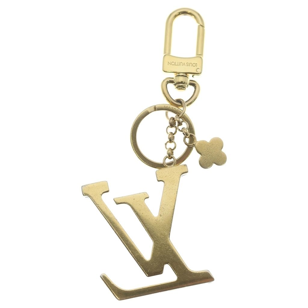 Louis Vuitton Capucines Porte Cles LV Key Holder Charm Gold Black — view 2