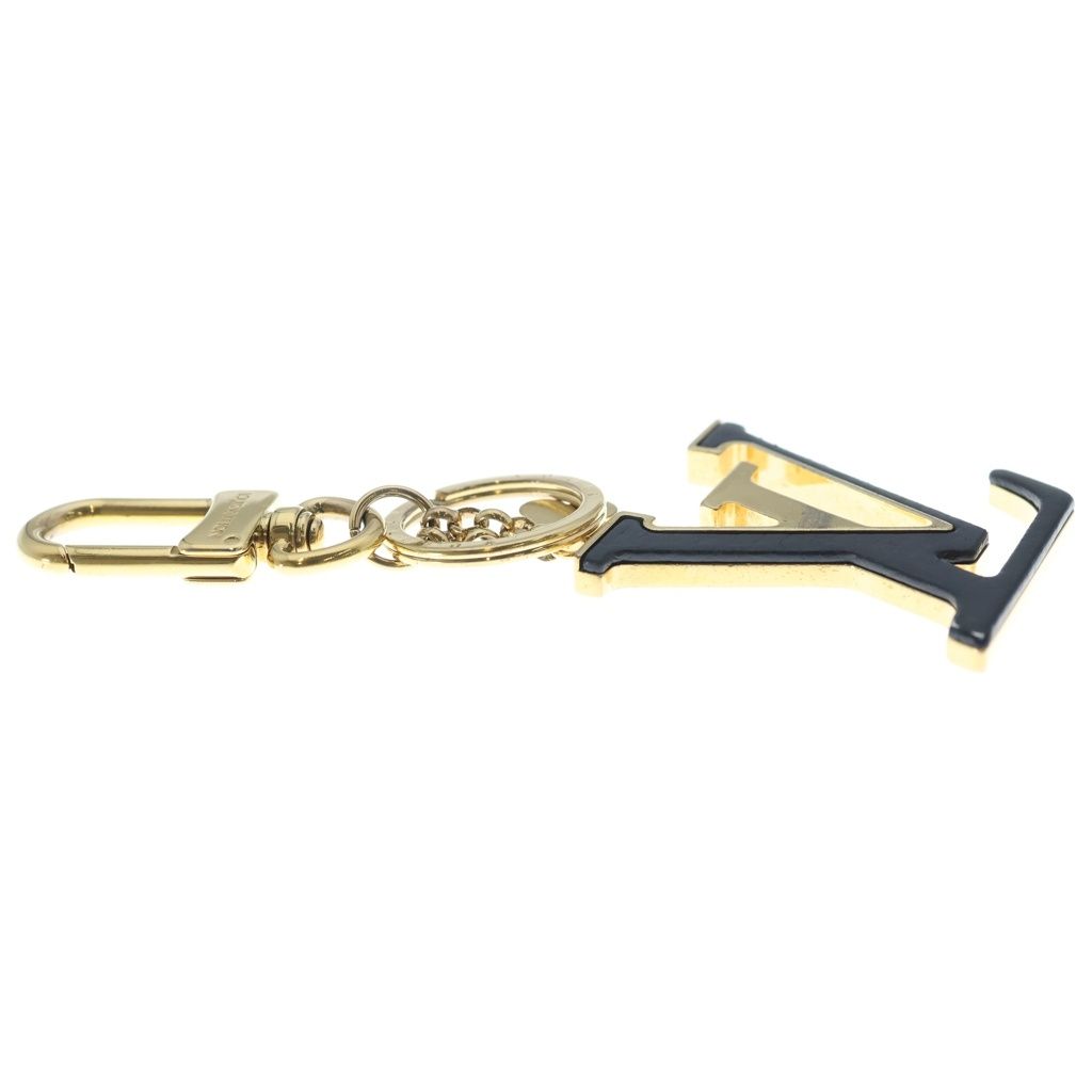 Louis Vuitton Capucines Porte Cles LV Key Holder Charm Gold Black — view 4