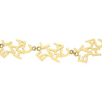 Chanel Logo Necklace Gold — view 3