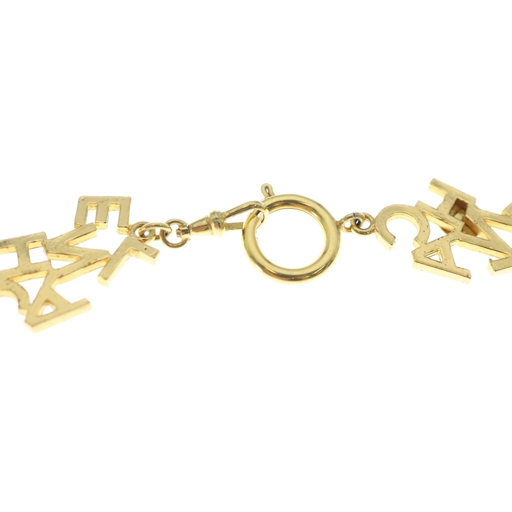 Chanel Logo Necklace Gold — view 4