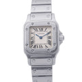 Cartier Santos Galbe SM Watch Ivory Dial Quartz