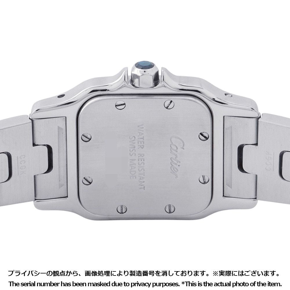 Cartier Santos Galbe SM Watch Ivory Dial Quartz — view 3