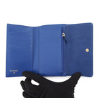 Chanel Trifold Wallet Boy CC Logo Quilted Caviar Leather — view 4