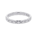 Chanel Ring Coco Crush Collection Marriage Small Diamond Platinum