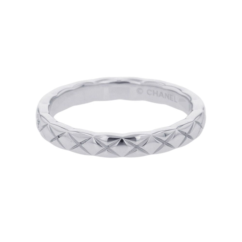 Chanel Ring Coco Crush Collection Marriage Small Diamond Platinum — view 2