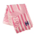 Chanel Scarf CC Logo Large Shawl Cashmere