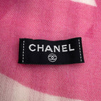 Chanel Scarf CC Logo Large Shawl Cashmere — view 8