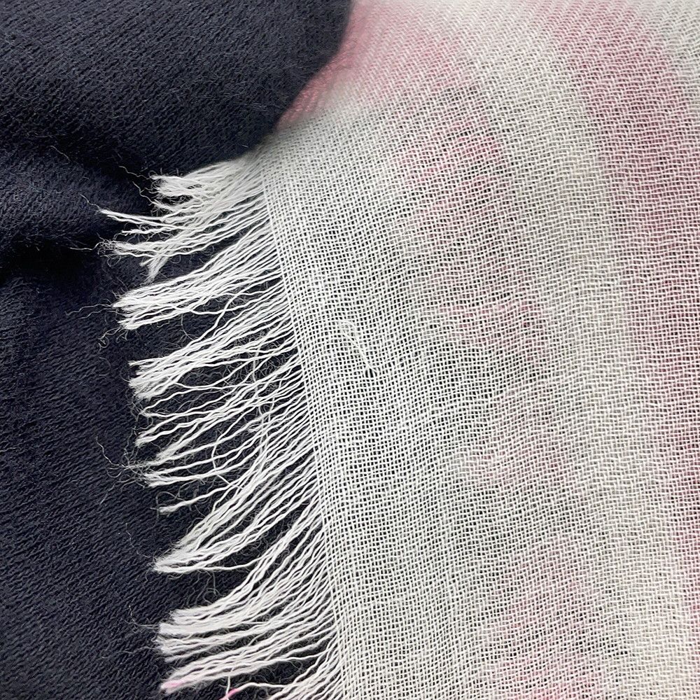 Chanel Scarf CC Logo Large Shawl Cashmere — view 7