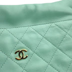 Chanel Shoulder Bag Strap Clutch Quilted CC Logo Lambskin — view 7