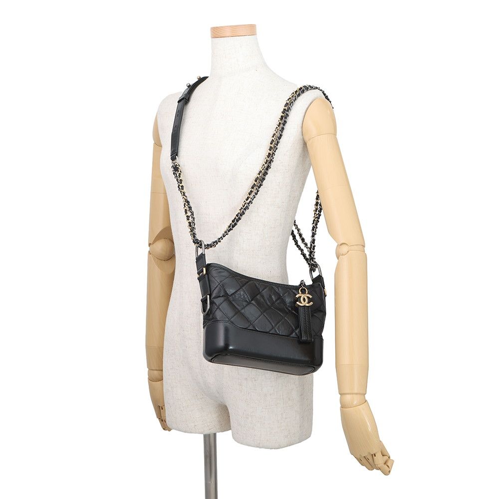 Chanel Chain Shoulder Bag Gabriel de Small Hobo — view 6