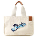 Loewe Tote Paula's Ibiza Canvas Leather
