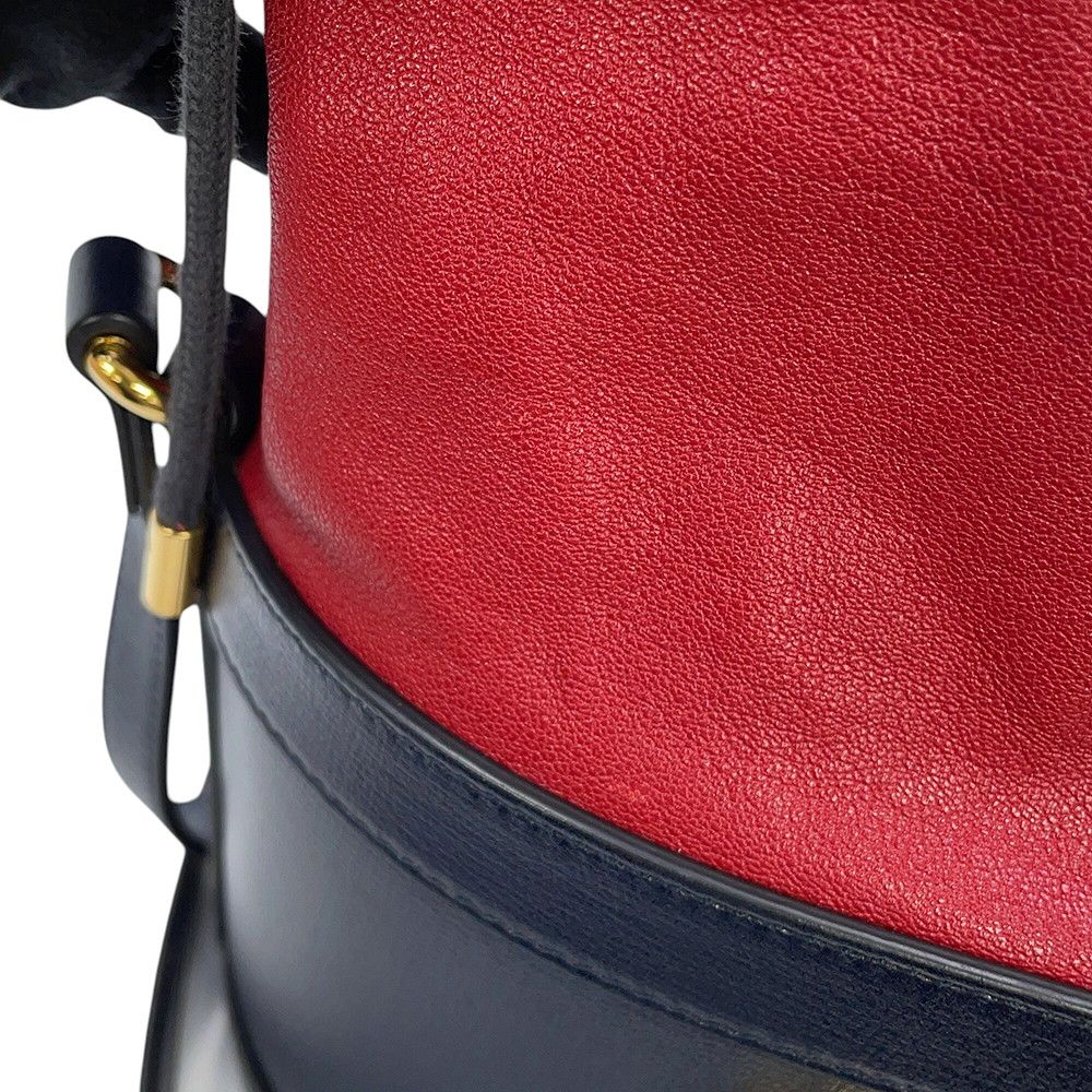 Gucci Shoulder Bag Horsebit Drawstring Leather — view 9