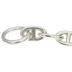 Hermes Chaine D'ancre TGM Chain Bracelet Silver — view 5
