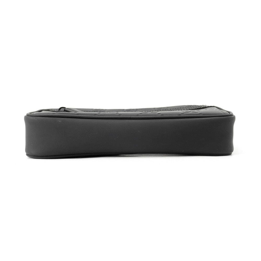 Gucci Shoulder Bag GG Rubber Effect Black — view 3