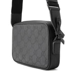 Gucci Shoulder Bag GG Rubber Effect Black — view 2