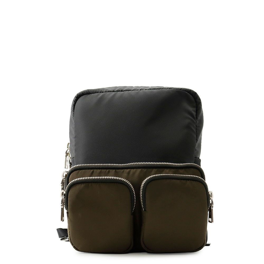 Prada Backpack Pocket Nylon Black
