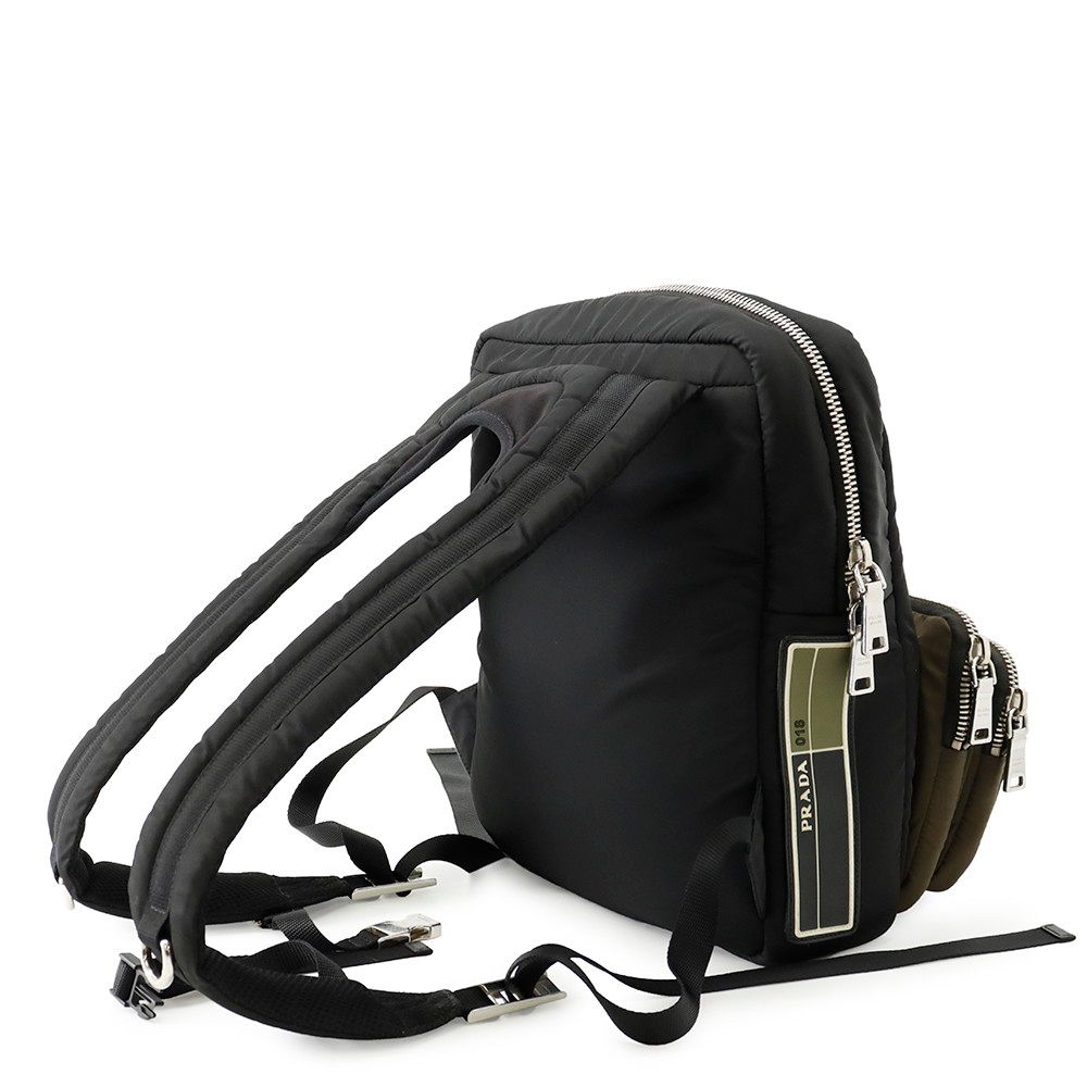 Prada Backpack Pocket Nylon Black — view 2