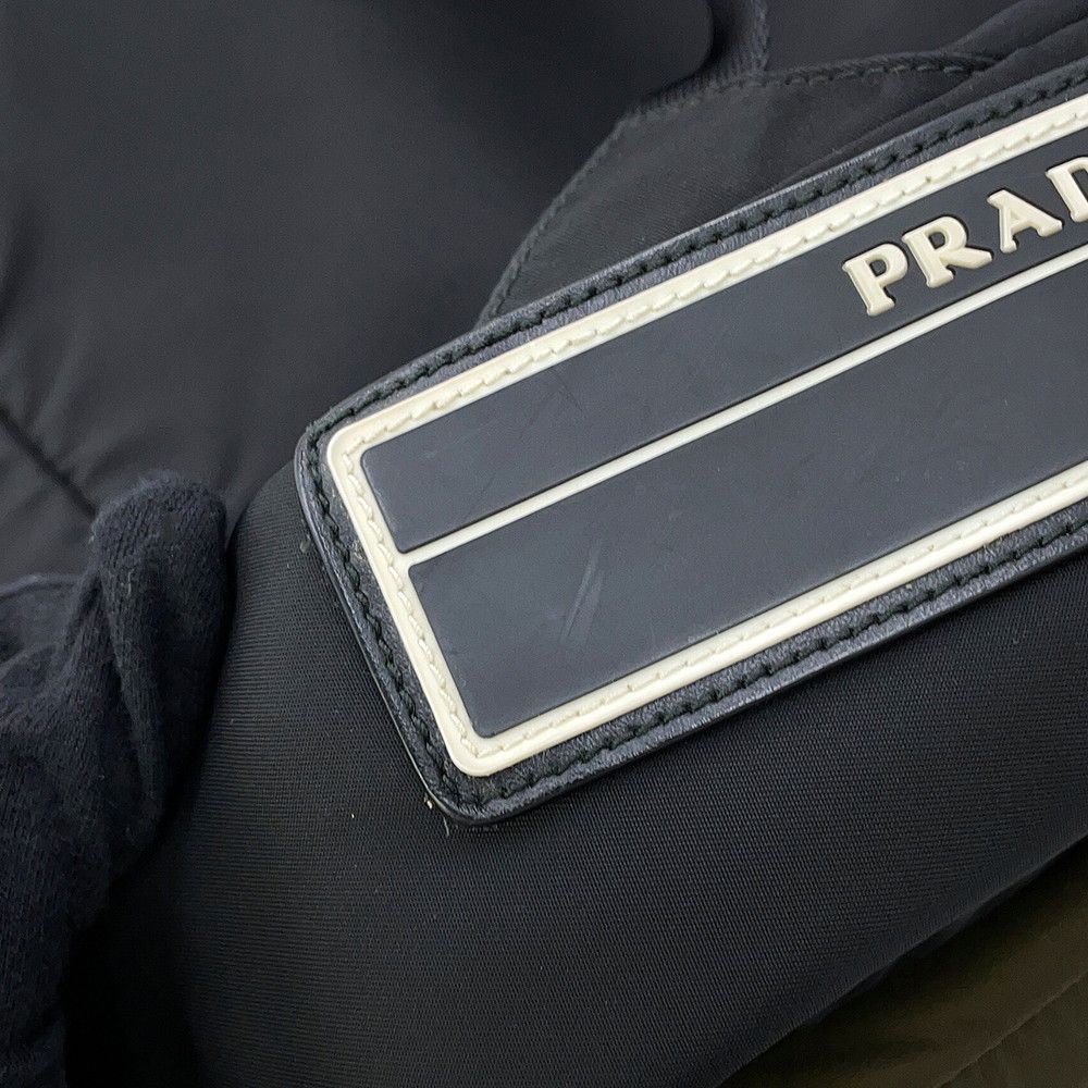 Prada Backpack Pocket Nylon Black — view 8