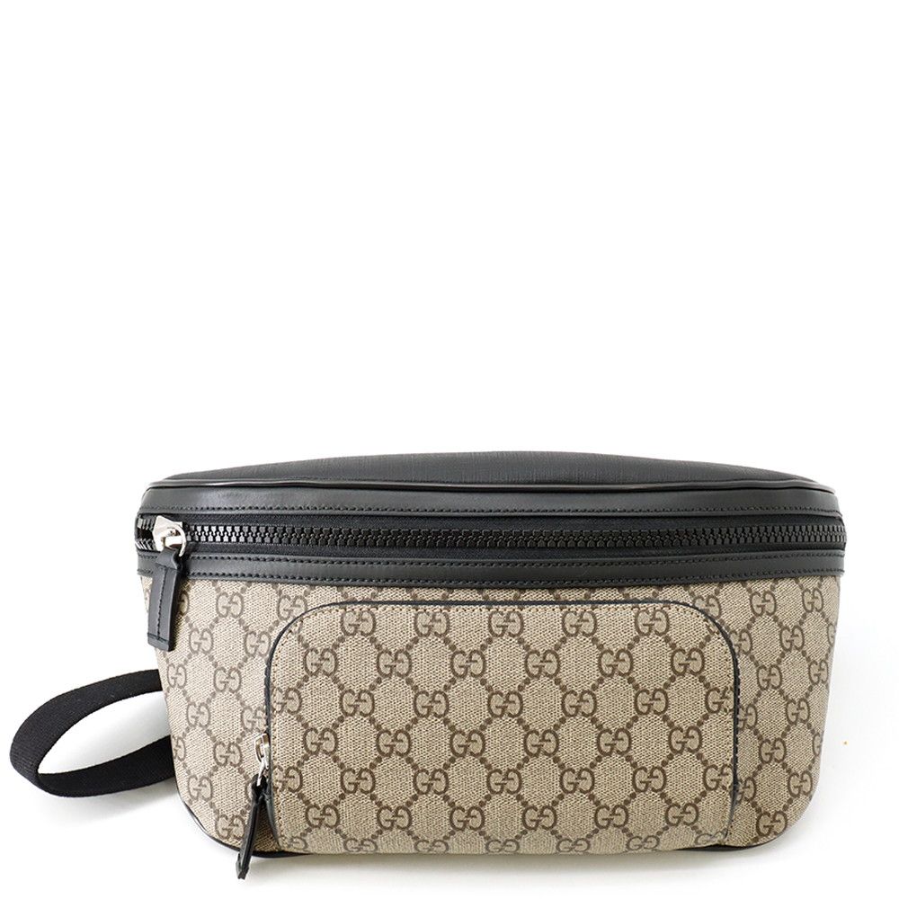 Gucci Belt Bag GG Supreme Bag Black