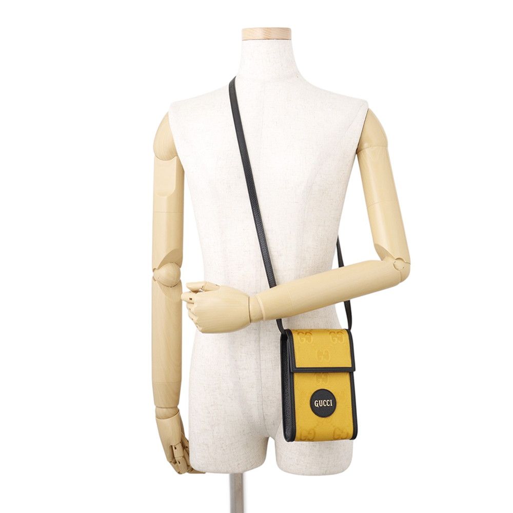 Gucci Shoulder Bag Off the Grid Canvas Leather — view 4