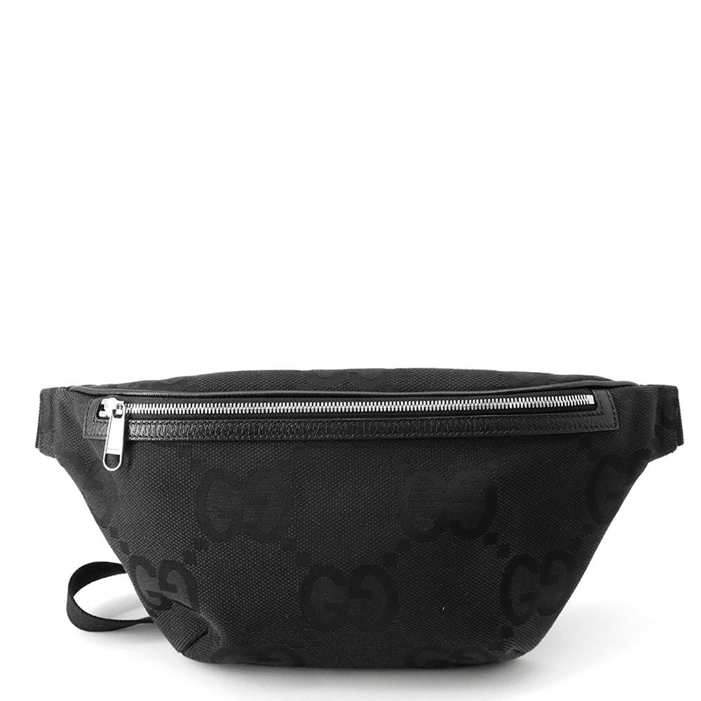 Gucci Belt Bag Jumbo GG Canvas Black