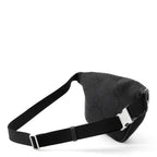 Gucci Belt Bag Jumbo GG Canvas Black — view 2