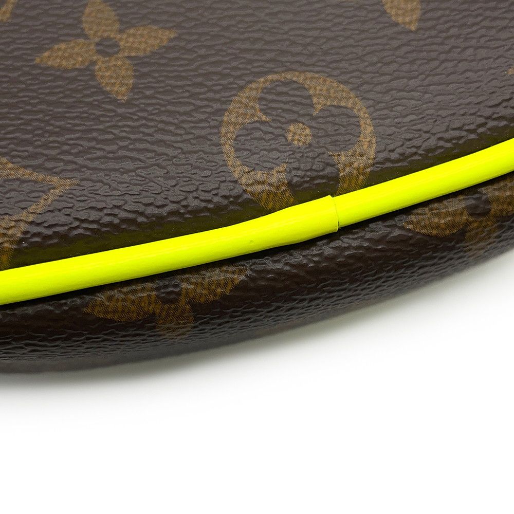 Louis Vuitton Shoulder Bag Monogram Macassar Christopher Wearable Wallet Black — view 8