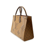 Louis Vuitton Tote Monogram Reverse Giant On The Go MM Handbag 2-Way — view 2