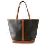 Celine Tote Triomphe Cabas Leather