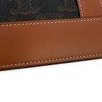 Celine Tote Triomphe Cabas Leather — view 7