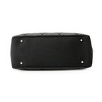 Chanel Tote Quilted Paris Biarritz MM Coco Charm Black — view 3