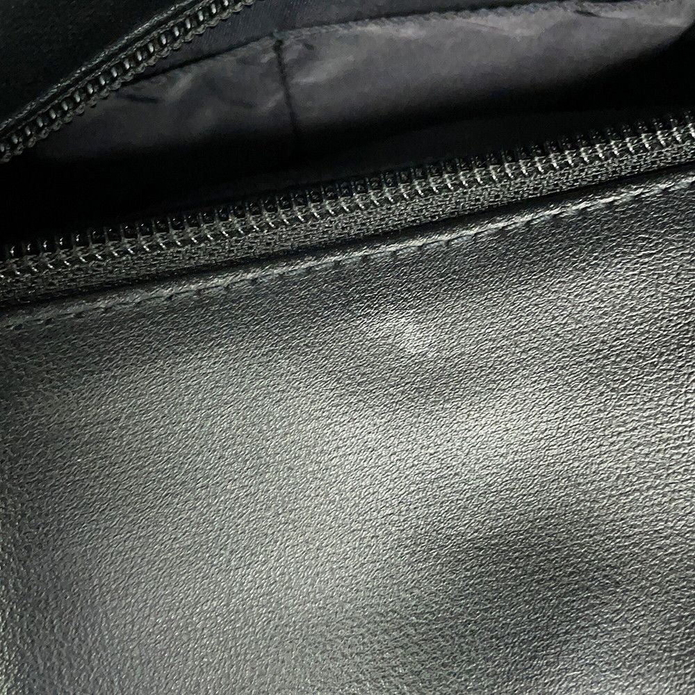 Chanel Tote Quilted Paris Biarritz MM Coco Charm Black — view 9