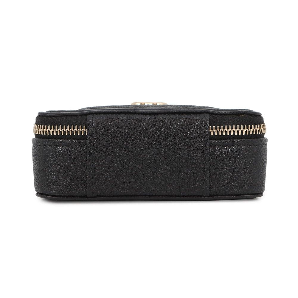 Chanel Chain Shoulder Bag Boy Mini Caviar Leather Black — view 3
