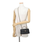 Chanel Chain Shoulder Bag Top Handle Phone Case Quilted CC Logo Caviar Leather — view 4