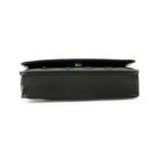 Chanel Chain Wallet Classic Quilted CC Logo Caviar Leather Black Shoulder — view 3