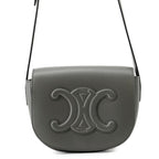 Celine Shoulder Bag Cuir Triomphe Folco Calf Leather