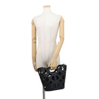 Hermes Handbag Chaine D'ancre Black Navy Vo Madame Silk — view 4