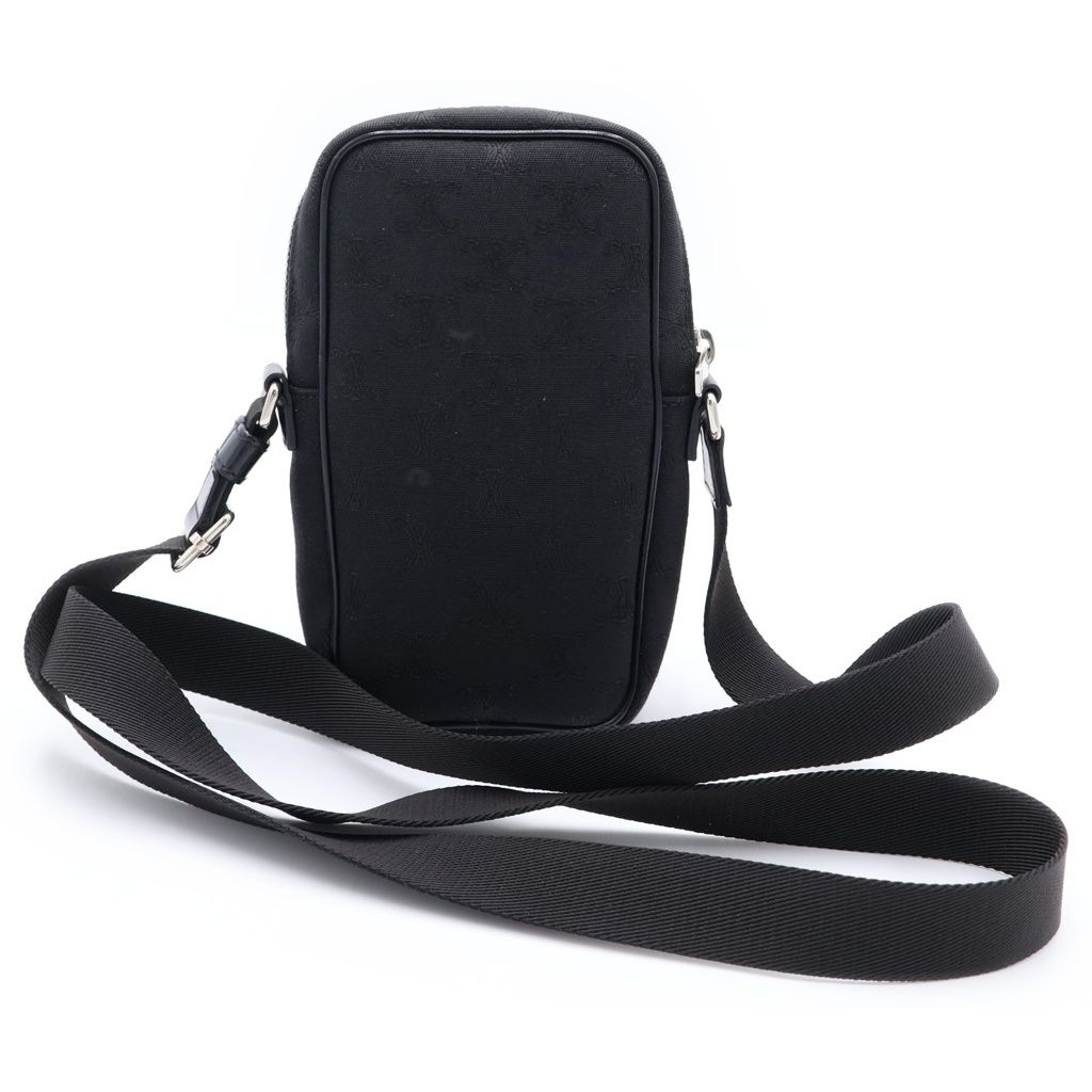 Celine Mini Pocket Shoulder Bag Triomphe Black — view 2