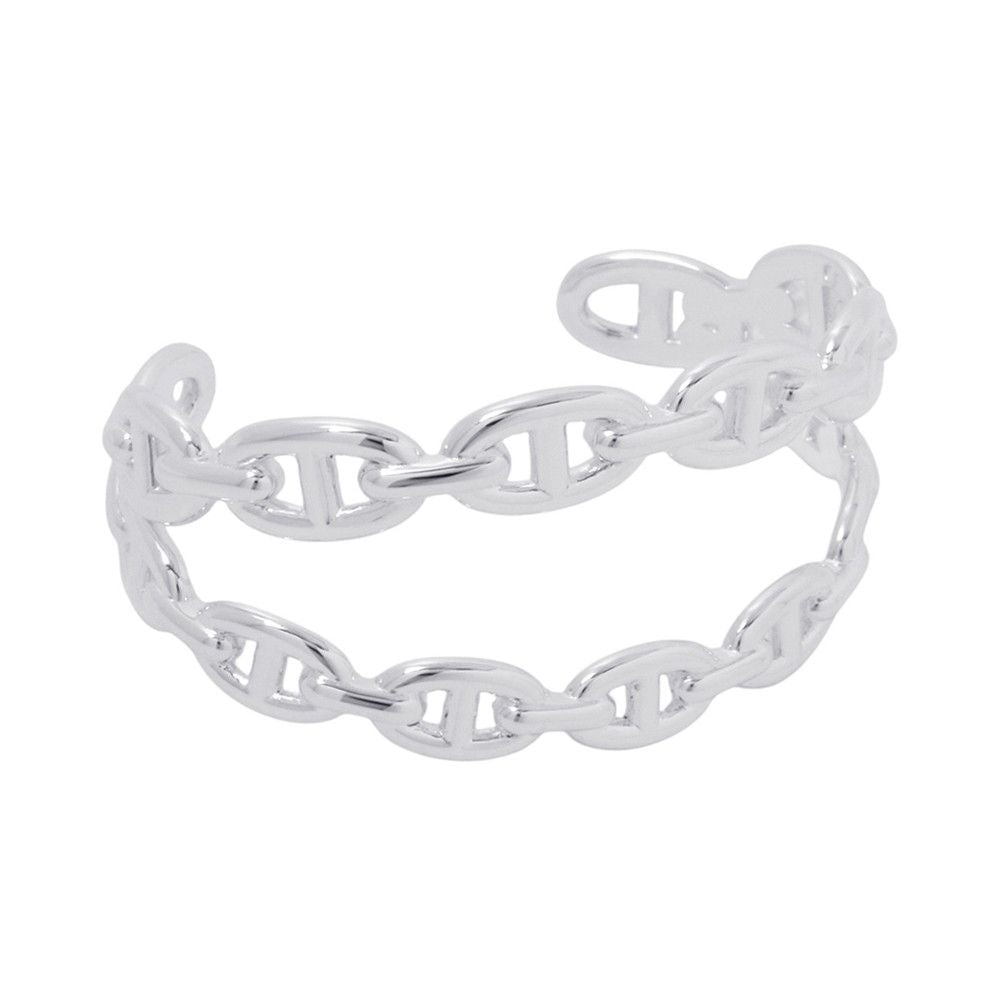 Hermes Bracelet Chaine D'ancre Enchainee Double Bangle