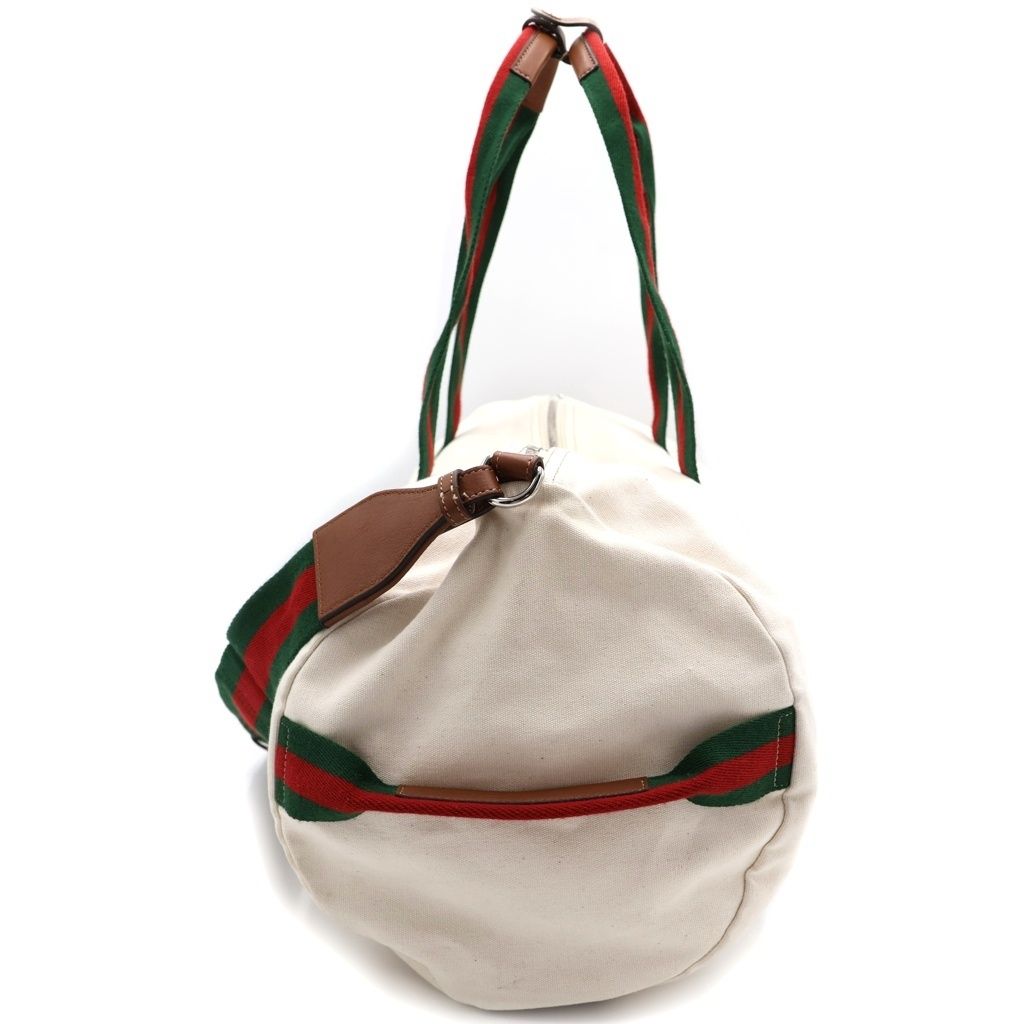 Gucci 2-Way Ophidia Print Shoulder Bag Ivory — view 3