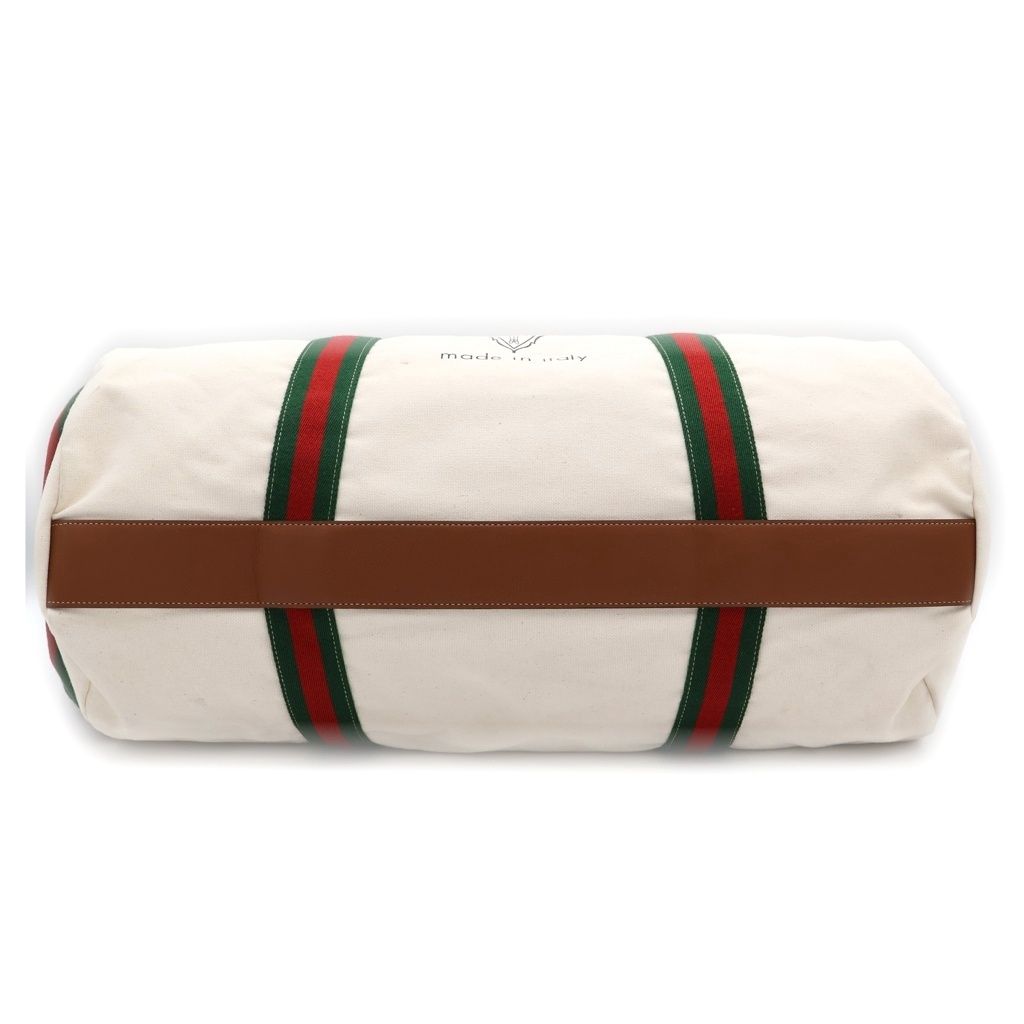 Gucci 2-Way Ophidia Print Shoulder Bag Ivory — view 4