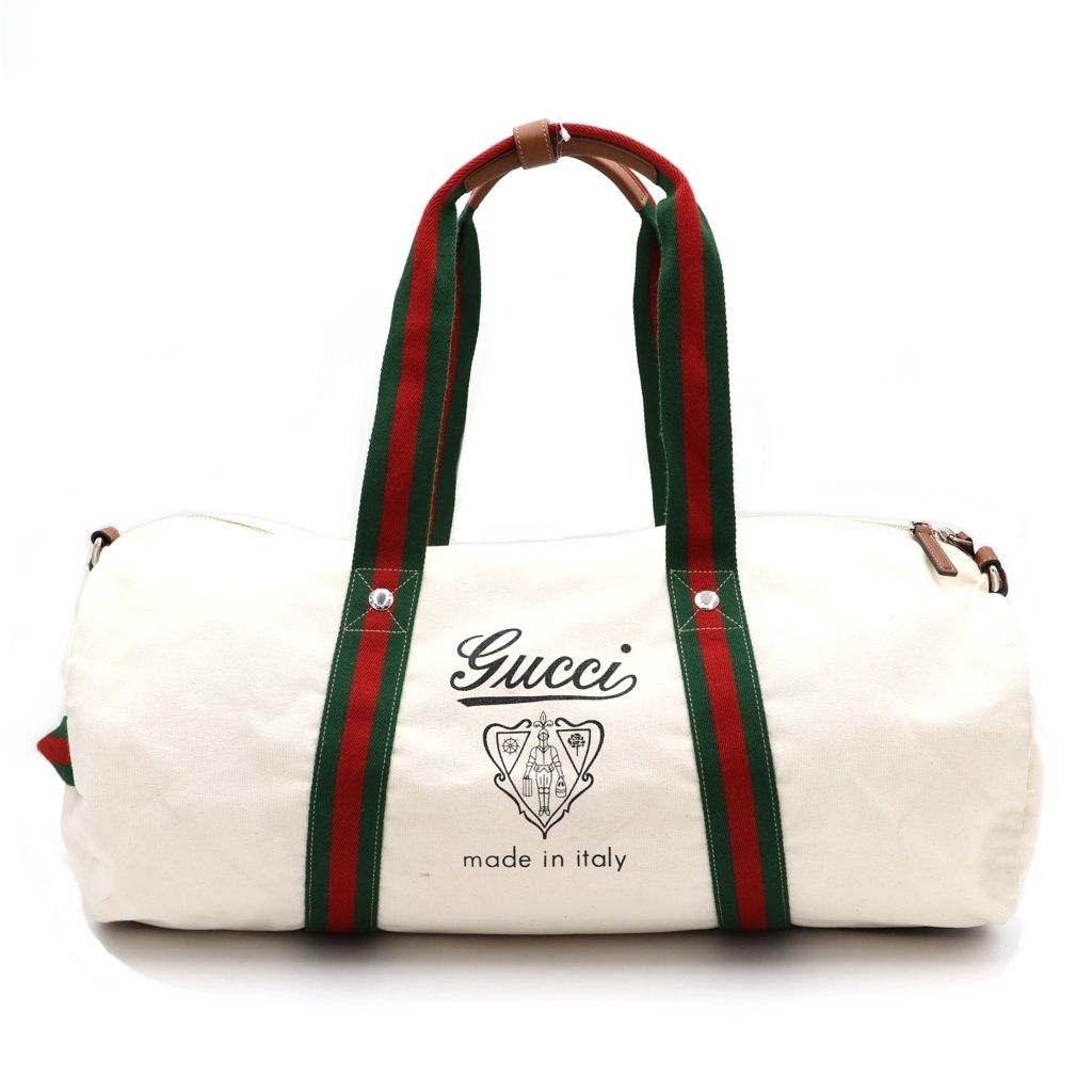 Gucci 2-Way Ophidia Print Shoulder Bag Ivory